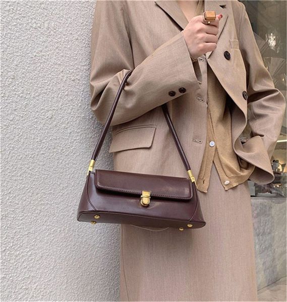 

роскошная женская сумки плеча конструктора мешка плеча ретро подмышек сумка багет wild joker разнообразие стилей блокировки выгода hot1