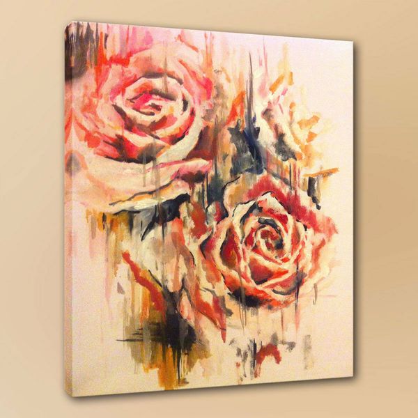 

roses by katy jade dobson home wall art decor handpainted &hd print oil painting on canvas wall art canvas pictures 190823