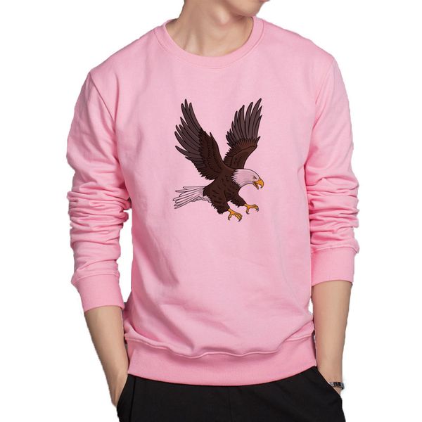 

super cool eagle hoodies new style hip hop anime hoodie original brand casual cotton hoodie men harajuku streetwear sweatshirt, Black