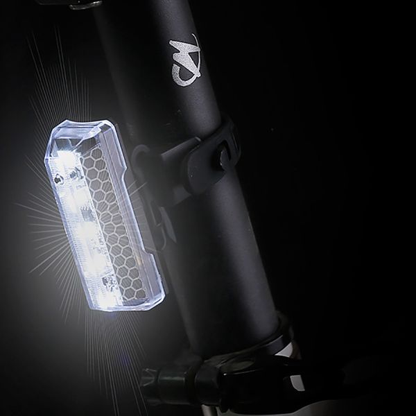 

high brightness usb rechargeable bicycle bike cycling rear tail light 5 led 5 modes waterproof safety warn light