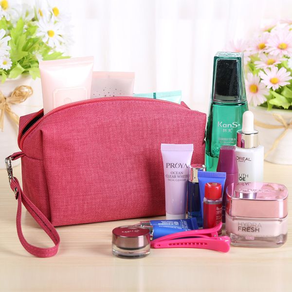 

2020 new women's cosmetic bag large capacity fashion simple cosmetic bag travel portable storage women's