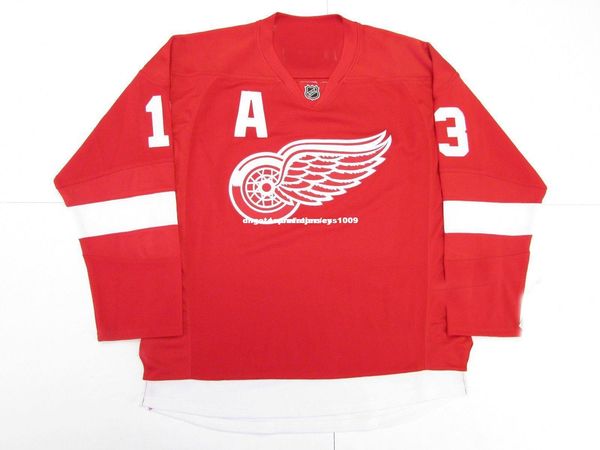 

custom pavel datsyuk detroit red wings home premier 7185 hockey jersey stitch add any number any name mens hockey jersey xs-6xl, Black;red