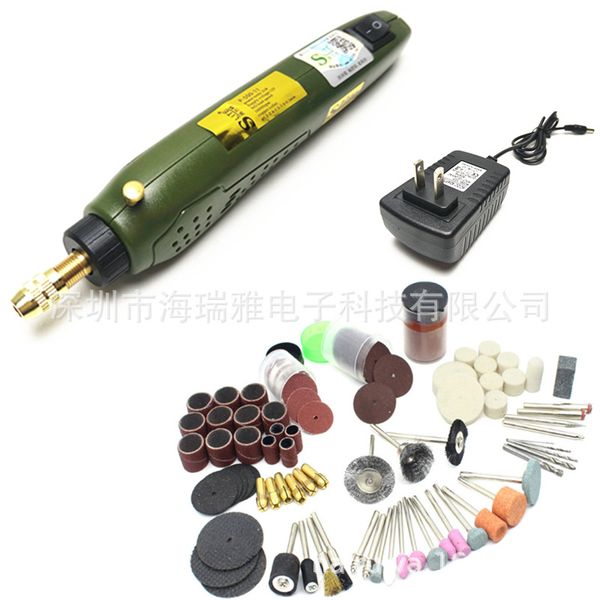 

трансграничный мини-шлифовальный станок набор микро электрическая дрель p500-11 сверление резка полировка шлифовка стандартный гравировальны