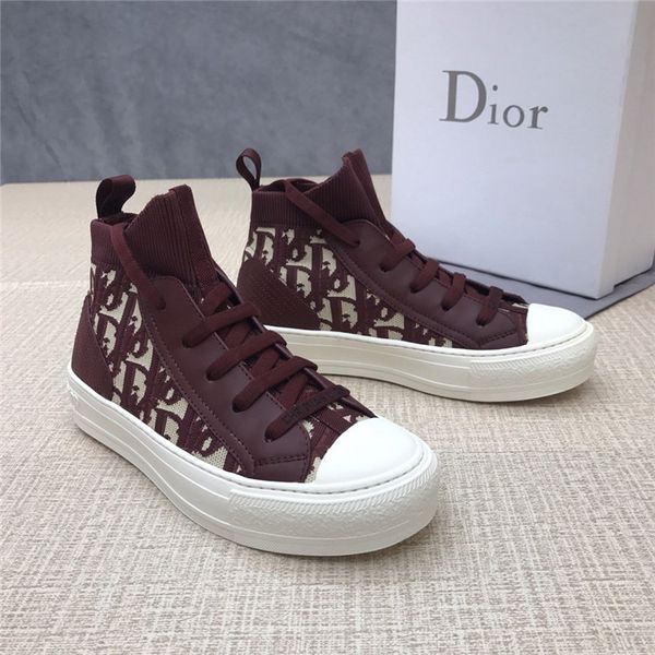 

women's fashion shoes fashion lady autumn breathable sneakers shoes luxury women casual shoes brand high female sock boots a44, Black