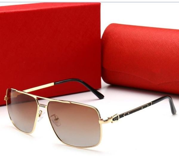 

luxury designer man sunglasses brand sunglasses men woman beach goggle glasses uv400 0125 5 color with box, White;black