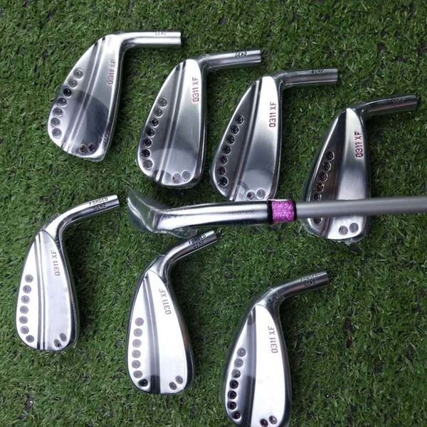 

ma'am 11xf iron set golf clubs 3-9wg golf irons 9piece r s flex steel graphite shaft with head cover
