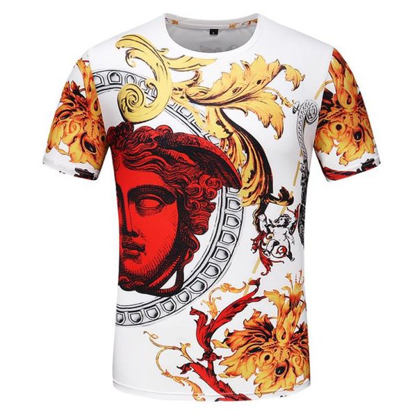 

mens versace mens designer selecta модные платья летняя мужская одежда мужские печатные футболки летние хлопчатобумажные тройники скейтборд, White;black