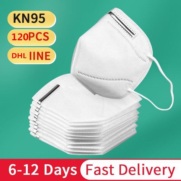 

kn95 маска для лица против гриппа ce / fda сертификация n95 маски для рта защитные 5 слоев пылезащитная маска для лица защитная крышка маска