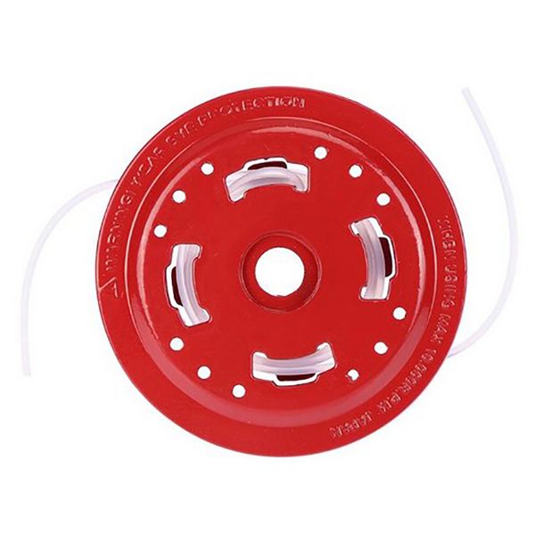

fixed line grass trimmer head aluminum rustproof garden tool practical universal fit replacement easy install farm lawn parts