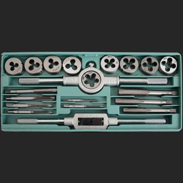 

20pcs alloy steel assorted set screw extractor taps set adjustable tool wrench dies tap w0k5
