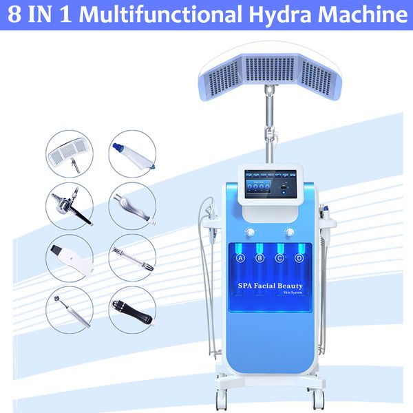 

8 in 1 hydra peeling microdermabrasion machine hydro deep cleansing hydrafacial skin rejuvenation clear blackheads dermabrasion machines