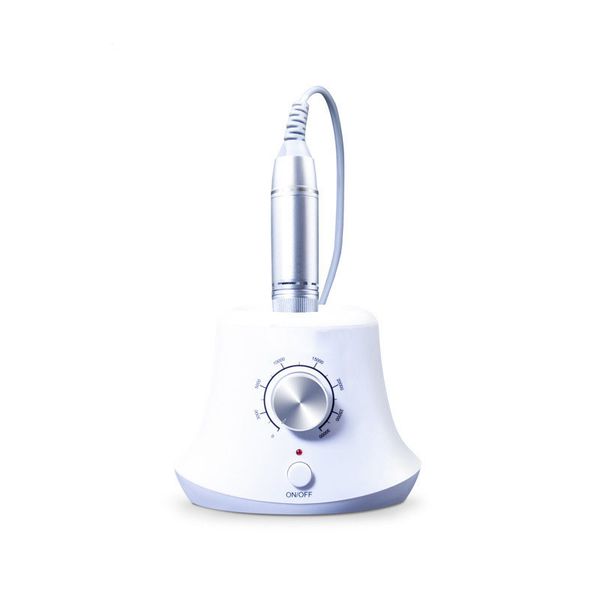 

electric nail drill machine 30000rpm nail art equipment machine accessory electric file nail drill bit tool, Silver