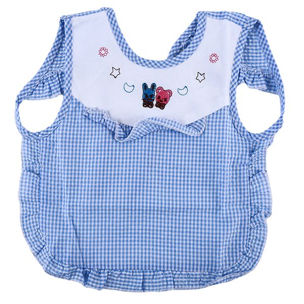 

newborns saliva towel cartoon baby bibs kids waterproof eva apron girls boys clothes feeding burp cloths with long sleeves