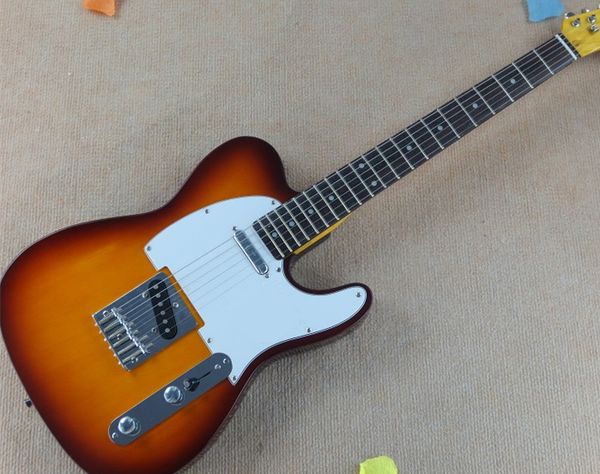 

2019 hot selling Sunset color electric guitar, high-end guitar custom shop, free shipping!