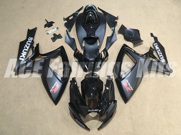 

новые abs обтекатели для мотоцикла suzuki gsxr 600 750 k6 06 07 gsxr-600 gsxr750 gsxr600 gsxr-750 2006 2007 матовый черный глянцевый
