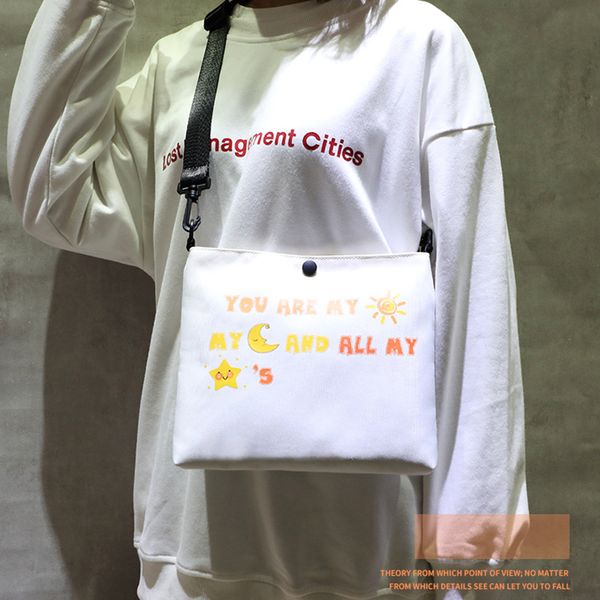 

korean version of the shoulder bag retro shoulder messenger bag female new messenger ins japanese origin creativ