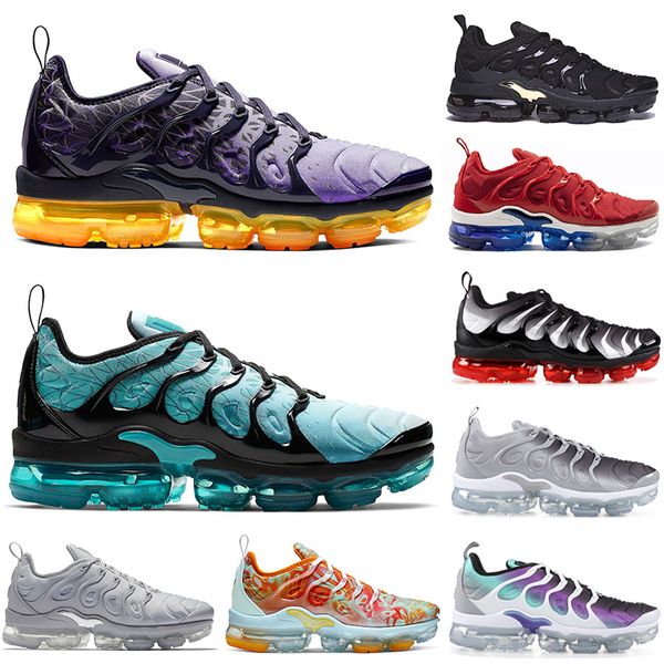 

fashion sport sneaker tn plus laser orange red blue white cool grey trainers sports sneaker for men women new size 36-47