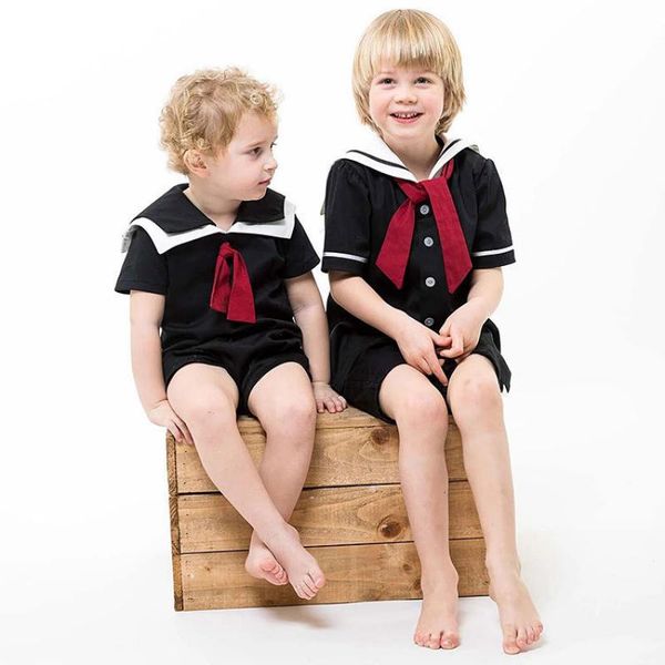 

girl's dresses born spanish dress for baby boys boutique clothes girls sailor frock infant birthday brother sister, Red;yellow