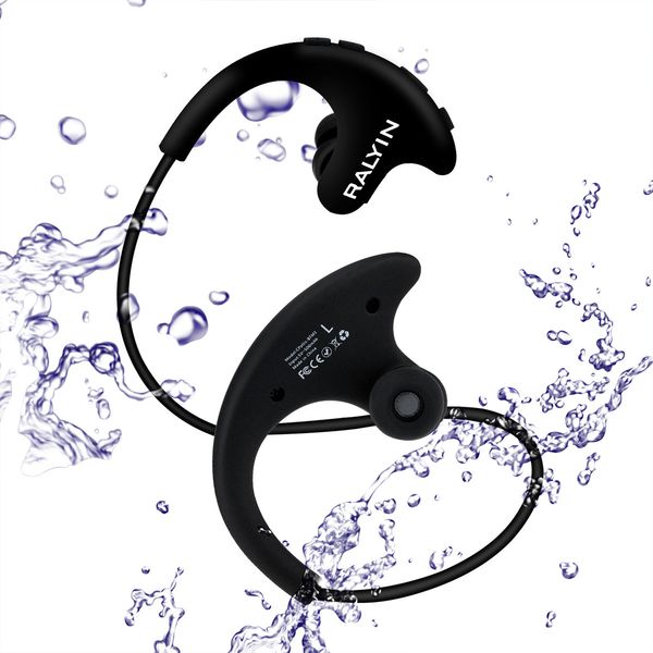 

2019 mp3 player bluetooth music ralyin wearable sport wireless headphones earbuds built in 8gb memory storage running headset