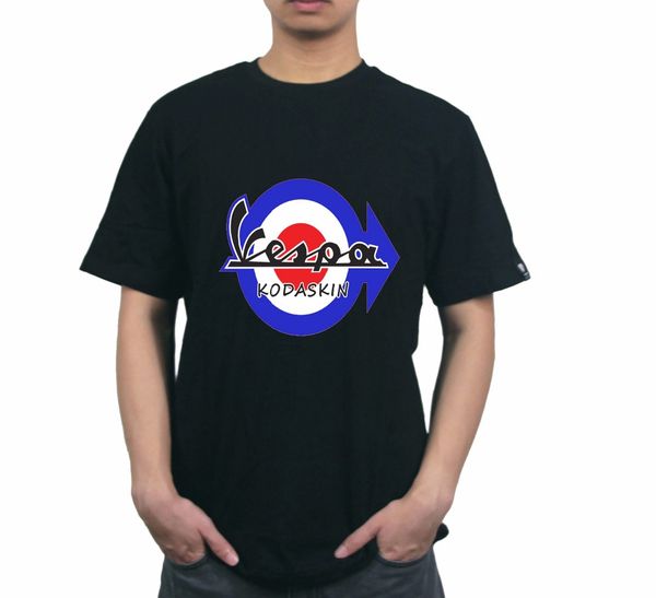 

kodaskin motorcycle 100% cotton customizable t-shirt bull's-eye for