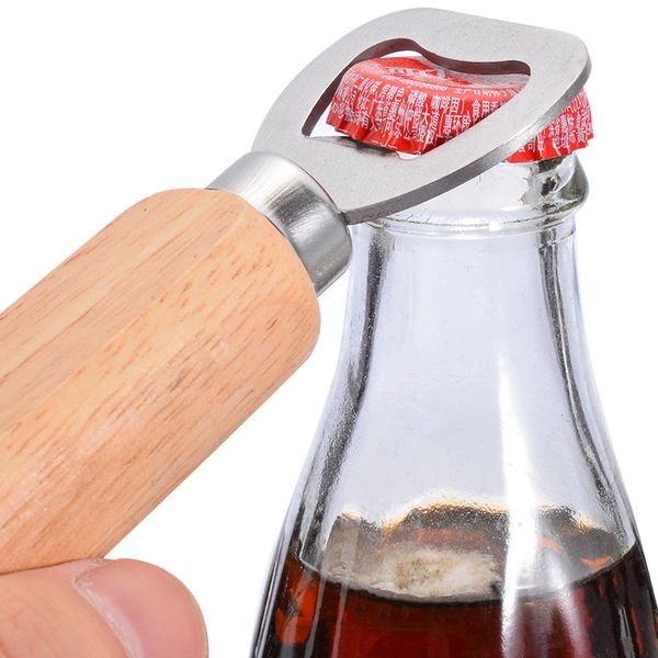 

200pcs personalized wood beer bottle opener / custom print and monogrammed / wedding groomsmen gift