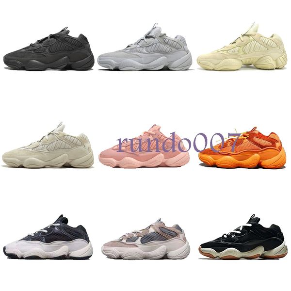 

with box 2019 fashion luxury designer women shoes men Super Moon Blush Desert Rat Kanye West static 3M Wave Runner 500 running sneakers