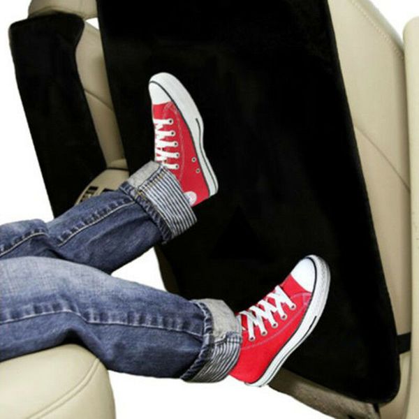 

1x car seat back protector pad kick mat anti dirty mud-keep those seats clean, White