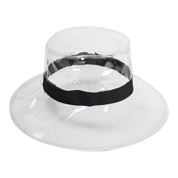 

fashion lady visor fisherman hat solid women's beach sun waterproof rain hat plastic wide brim caps casual travel caps, Blue;gray