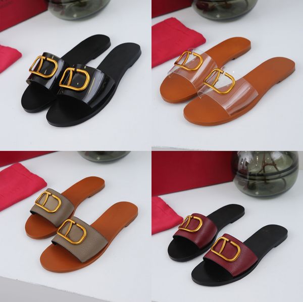 

2020 angel dust spring summer flat slippers born in roma bohemia beach flip flop non-slip lightweight flats slaps shoes, Black