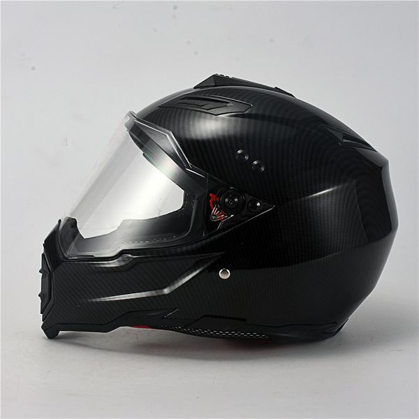 

carbon fiber print motorcycle helmet full face motocross new design helmets casco casque moto dot ece approved