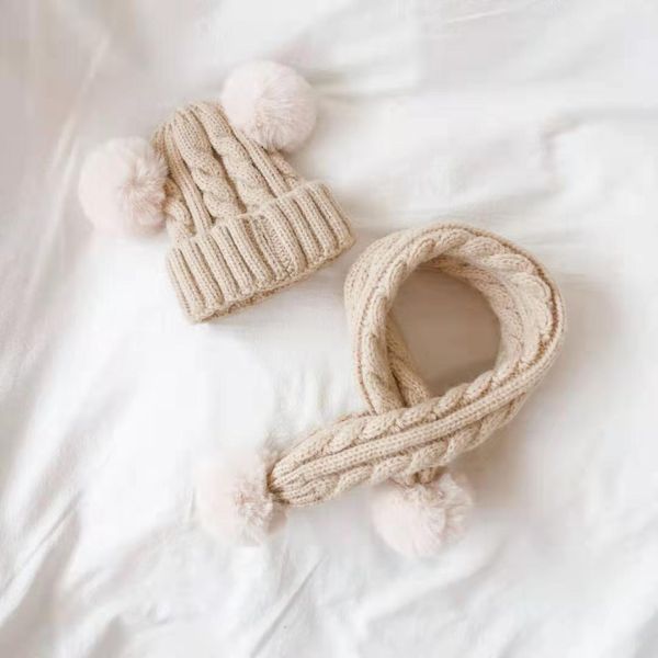 

детские твист кроличий мех наушники осень и зима костюм шляпа шарф