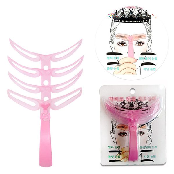 

4pcs eyebrow drawing auxiliary tool makeup tool