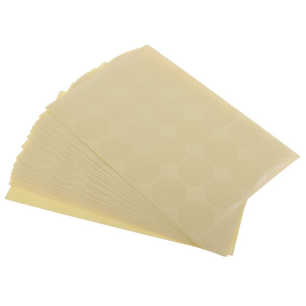 

white clear coding labels dot stickers round circle stickers, 30 sheets ,32mm