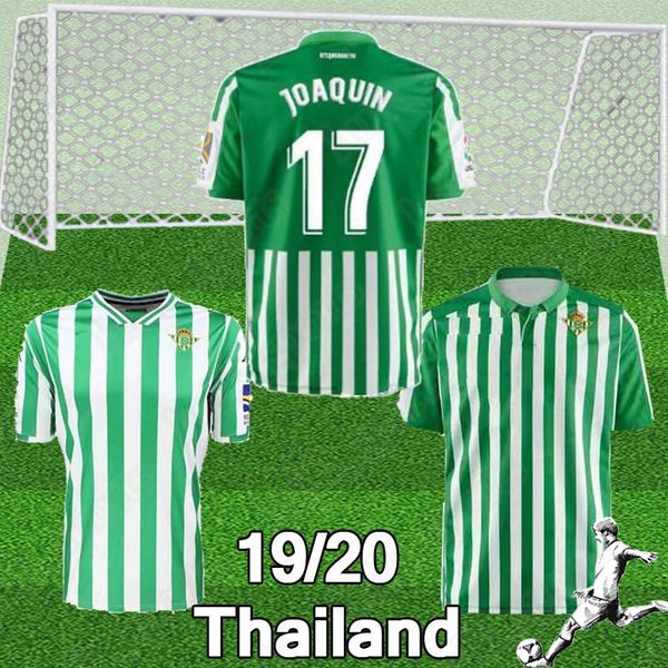 

Thai Real Betis JOAQUIN soccer jersey 2019 2020 Royal camiseta 19 20 BARTRA CARVALHO LO CELSO Camiseta de fútbol Soccer jersey