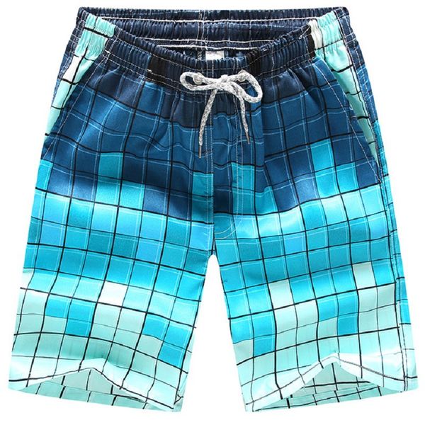 

men's shorts large size m-4xl beach pants summer swimming trunks men and women with the same paragraph casual, White;black
