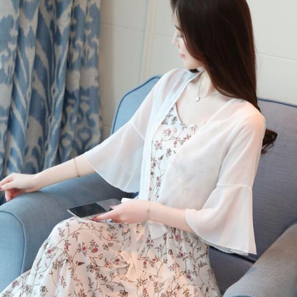 

new arrival women's half sleeve solid silk sweater knitting shrug lady fashion short cardigans sweater waistcoat, White;black