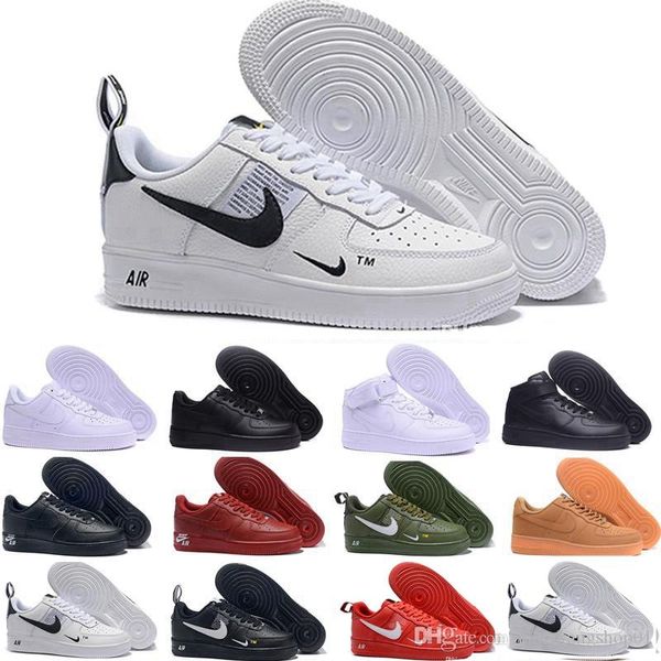 

air force af1 2019 sport running shoe low jointly board shoes for man and women outdoor hiking shoes size 36-45