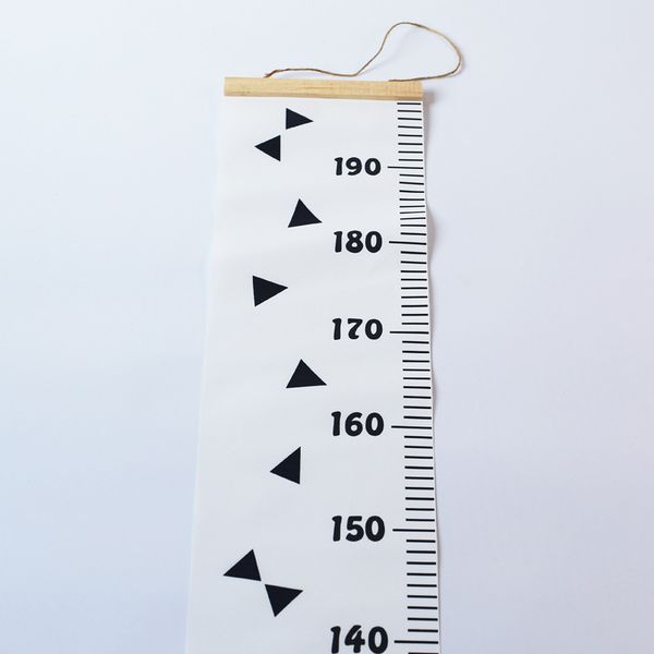 

wooden wall hanging baby child growth chart height measure ruler wall sticker for kids children room scandinavian decor 20x200cm