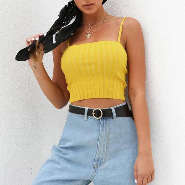 

чистый хлопок вязаная подкладка соболезнования пояс жилет весна лето жилет краткий абзац небольшой топ без рукавов #35, White