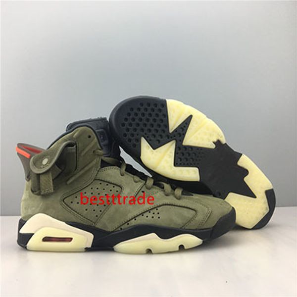 

with 2019 mens basketball shoes sneakers 6s medium olive suede outdoor sports shoes for men brand designer trainers us7.5-13