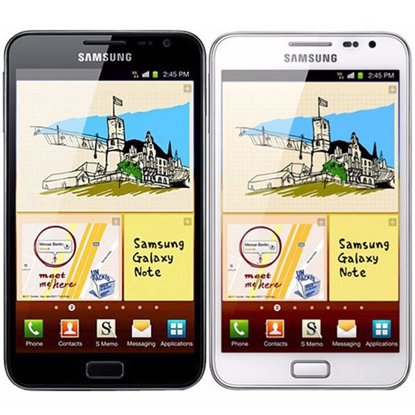 

refurbished original samsung galaxy note n7000 5.3 inch dual core 1gb ram 16rm rom 8mp 3g unlocked android mobile cell phone dhl 5pcs