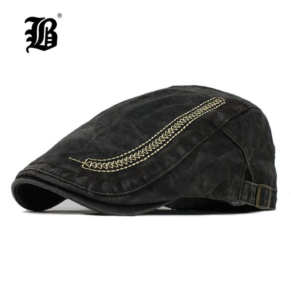 

flb] мужской берет cap хлопок мыть шляпы для мужчин козырьков sunhat gorras планаса caps регулируемых беретов восьмиклинок gorras планас f5, Blue;gray