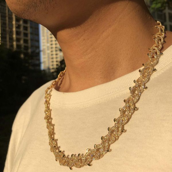 

new design popular thron chain form men, Silver