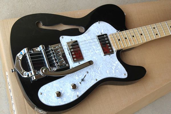

custom black color electric guitar/2017 new tls good sound guitar ing