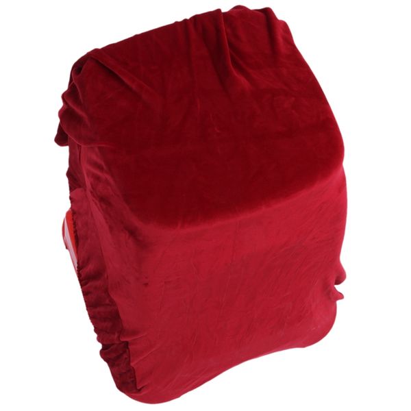 

stretch fox velvet fabric dining room wedding kitchen home short chair seat covers