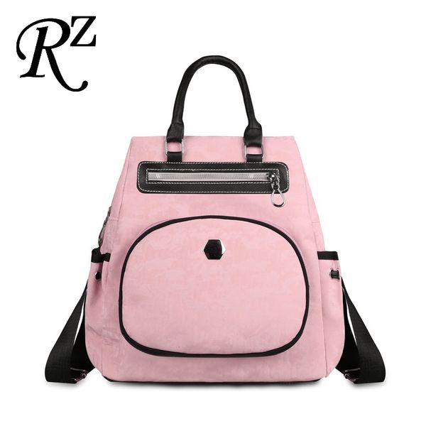 

leather women backpack multifunctional handbag large capacity simple shoulders bag fashion handle bags