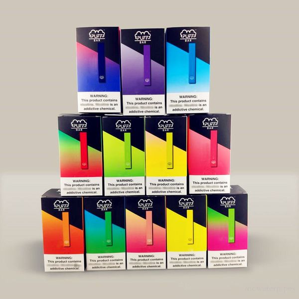 

Ниже 400PUFF Puff Бар Одноразовая Vape Pen Device стручки Стартовые наборы 280mAh Battey 1,3 мл Картриджи Пустой испаритель