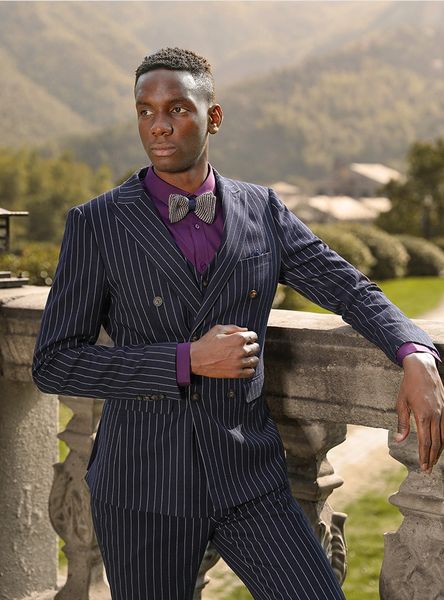 

british groom style groomens stripes tuxedo fashion vest groom wear wedding vest design custom made mens suit vest(jacket+pants+vest, Black;gray