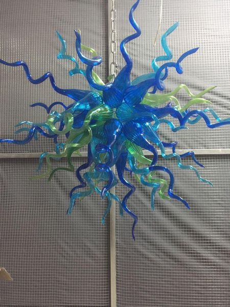 

100% mouth blown ce ul borosilicate murano glass dale chihuly art elegant modern flower chandelier light