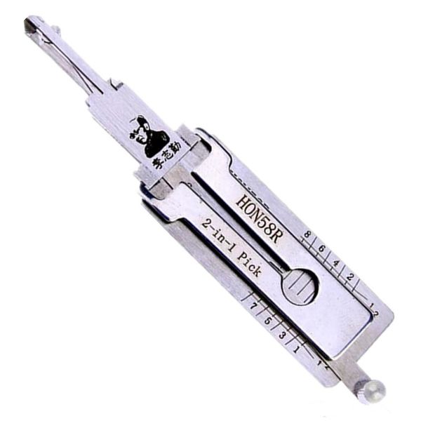 High Quality Lishi Hon58r 2 In 1 Auto Lock Pick And Decoder